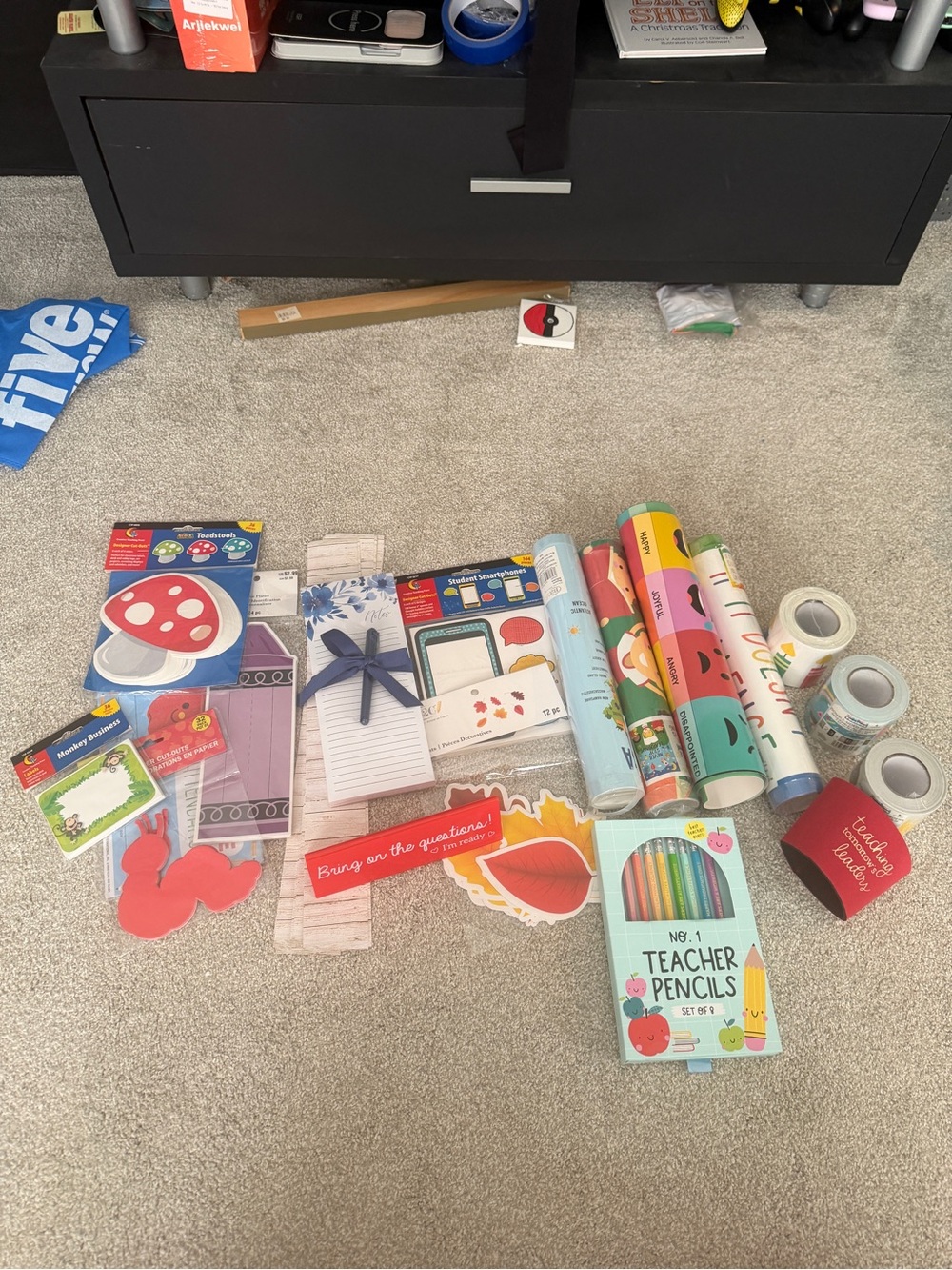 Assorted Classroom decor - Colorful Classroom & Teacher-Themed Pack